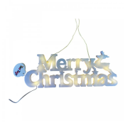Светещ  LED надпис - Merry Christmas