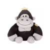 Плюшена горила Фифо, черна, 22 см