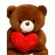 Плюшено мече Амор, кафяво, 20 см