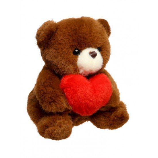 Плюшено мече Амор, кафяво, 20 см