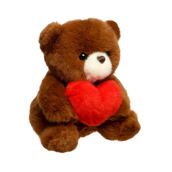 Плюшено мече Амор, кафяво, 20 см