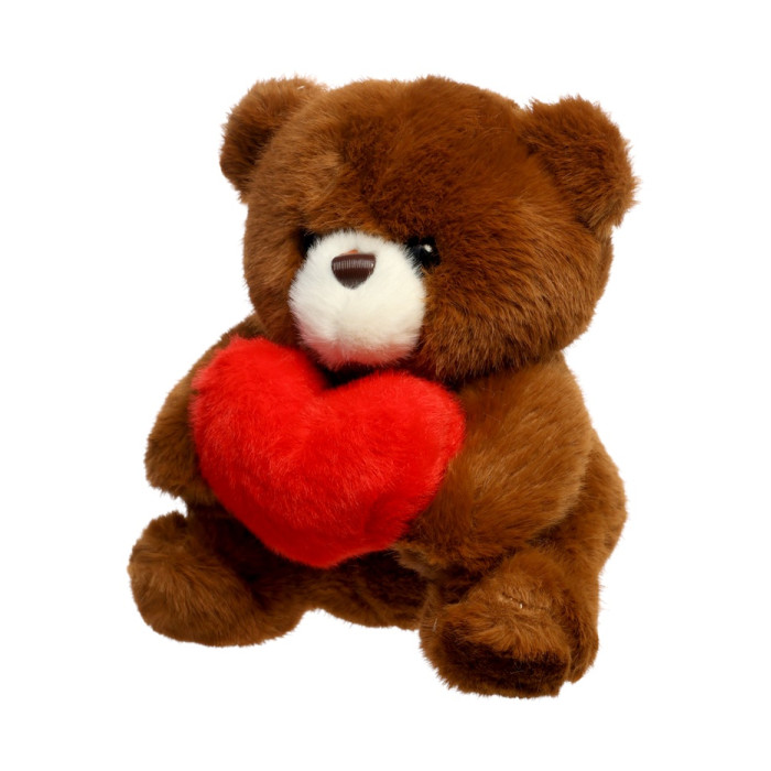 Плюшено мече Амор, кафяво, 20 см