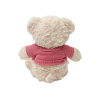 Плюшено мече Ради с розова тениска I love you, екрю, 25 см