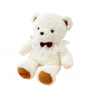 Плюшено мече Ани, бяло, 65 см