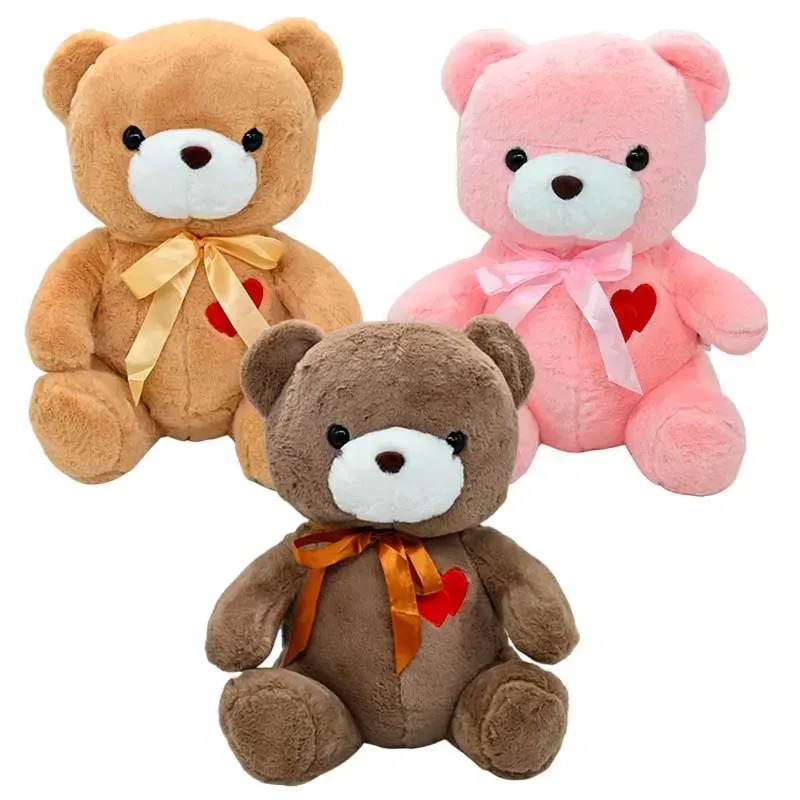 Плюшено мече Добри, светло кафяво, 30 см