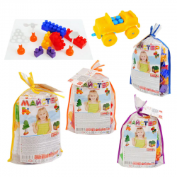 Детски конструктор - 51 едри елемента