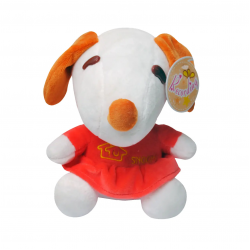 Повтаряща плюшена играчка куче, 19 см