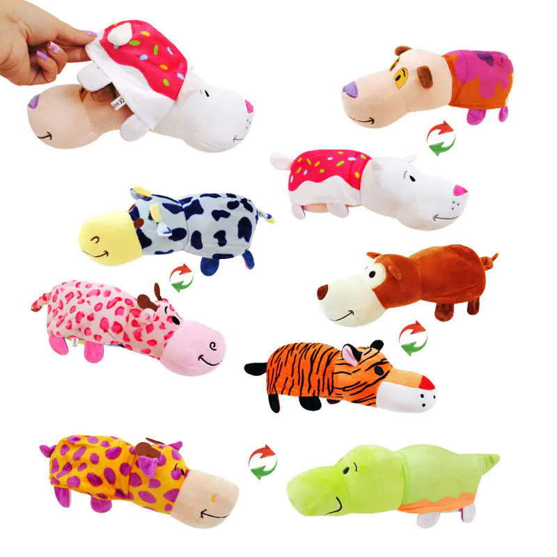 Плюшена играчка Животинче 2 в 1