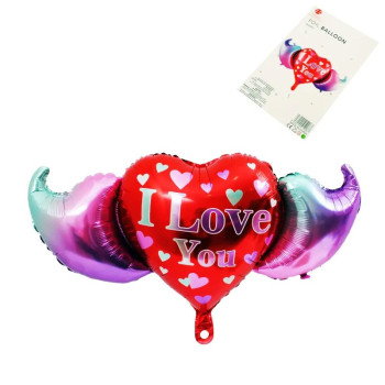 Балон сърце I love you