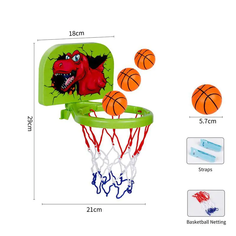 Баскетболен кош с 3 топки