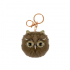 Плюшен ключодържател Бухал в кафяво