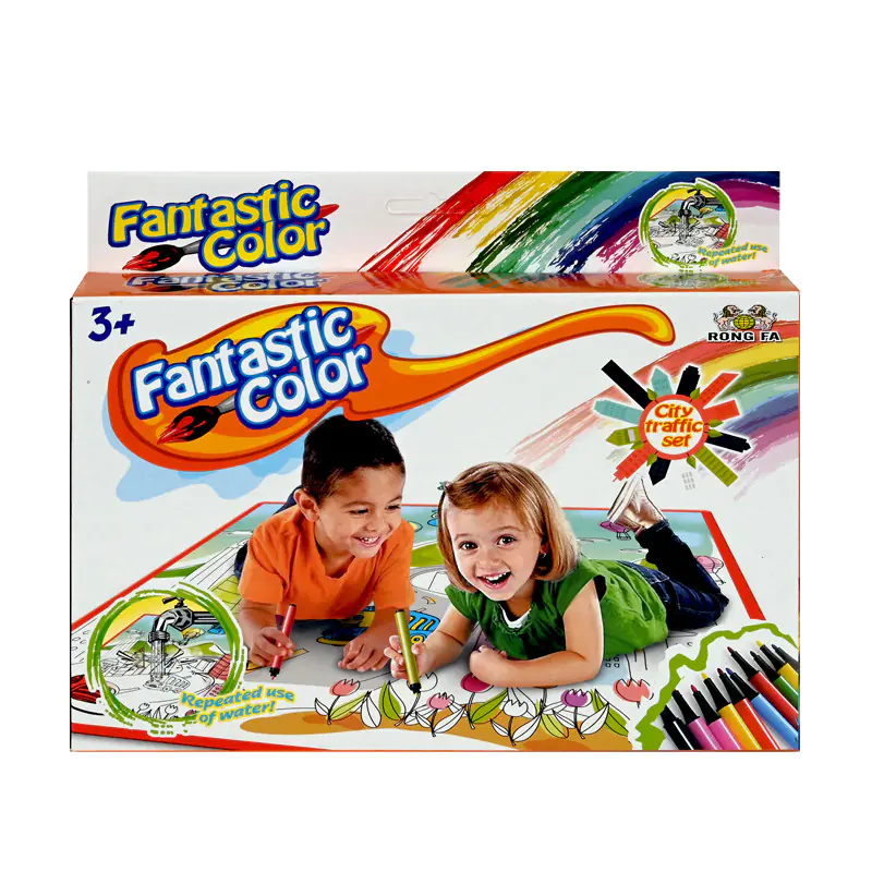 Килимче за рисуване с флумастери