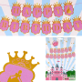 Парти надпис Happy Birthday за момиче