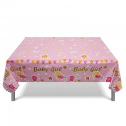 Парти покривка Baby Girl в розово Парти покривка Baby Girl в розово