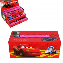 Комплект за оцветяване в куфарче, червен, 54 части