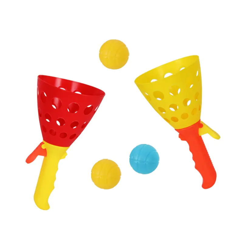 Спортна игра - 2 фунии с дръжки и 3 топчета