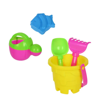 Комплект за пясък - Кофичка с лейка и аксесоари