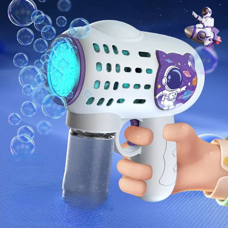 Пистолет за балончета с пълнител на батерии