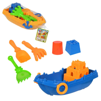 Комплект за пясък - Лодка с аксесоари