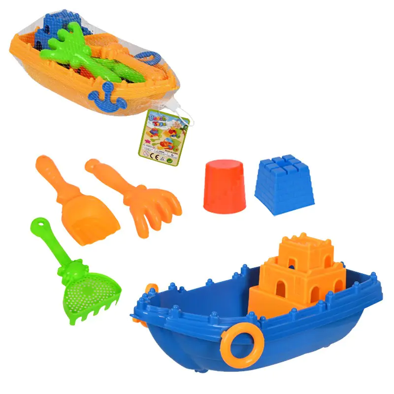 Комплект за пясък - Лодка с аксесоари