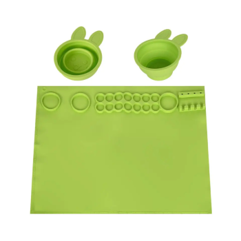 Силиконова подложка за рисуване в зелено