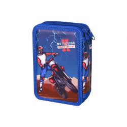 Несесер в синьо с три прегради - Моторист