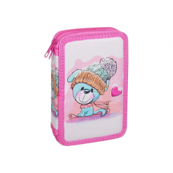 Несесер в розово с две прегради - Куче