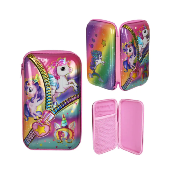 Несесер с твърд панел - Еднорог