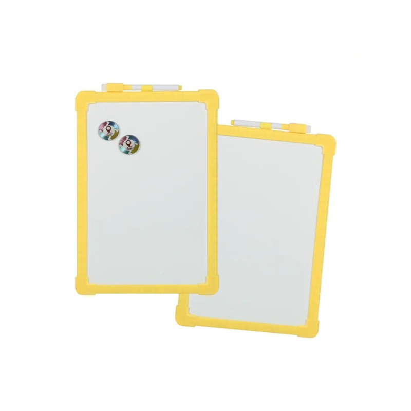 Двустранна магнитна дъска с маркер и 2 магнита