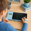 LCD цветен таблет с моливник и калкулатор в синьо
