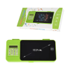 LCD цветен таблет с моливник и калкулатор в зелено
