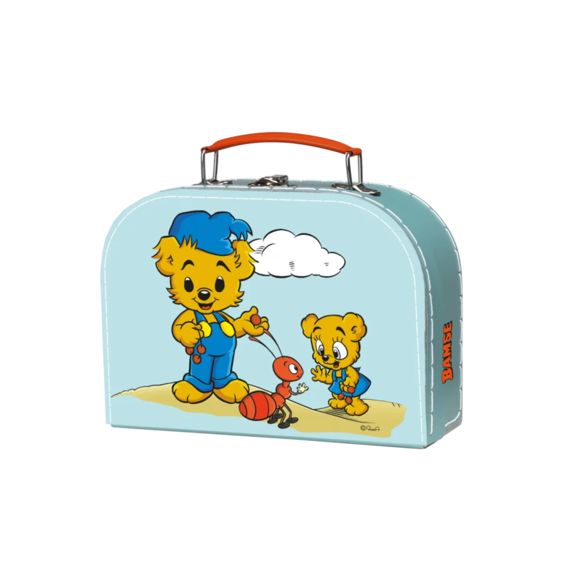 Куфарът на Бамзе, син, 25 см