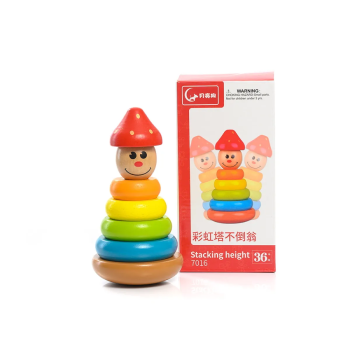 Дървена кула с рингове