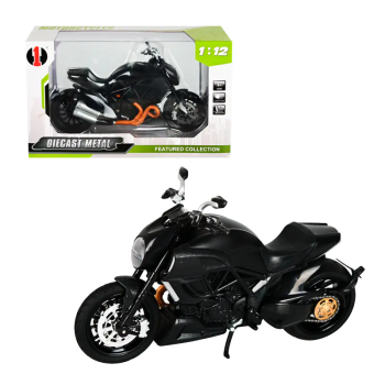 Мотор със светлини и звуци в черно