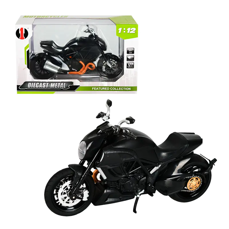 Мотор със светлини и звуци в черно