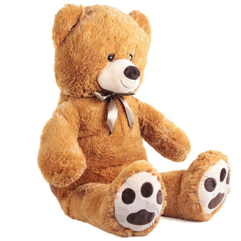 Плюшено мече Куба, кафяво, 100 см
