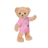 Плюшено мече BABY Born с розова блузка, кафяво, 33 см