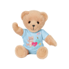 Плюшено мече BABY Born със синя блузка, кафяво, 33 см