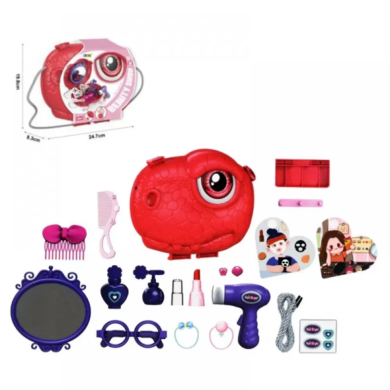 Фризьорски комплект в чантичка с аксесоари