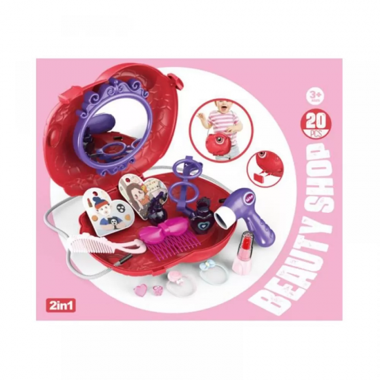 Фризьорски комплект в чантичка с аксесоари