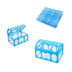 Сандъче с прозорчета в синьо Сандъче с прозорчета в синьо