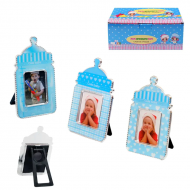 Фоторамка за бебе момче - Бутилка с биберон