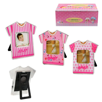 Фоторамка за бебе момиче - Розово тениска