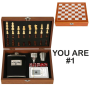 Комплект манерка с шах и аксесоари You are #1
