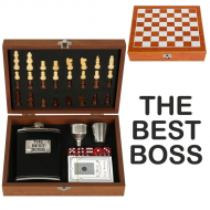 Комплект манерка с шах и аксесоари The Best Boss