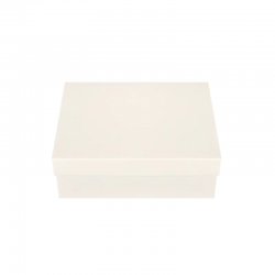 Правоъгълна кутия с капак в екрю