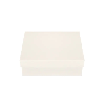 Правоъгълна кутия с капак в екрю