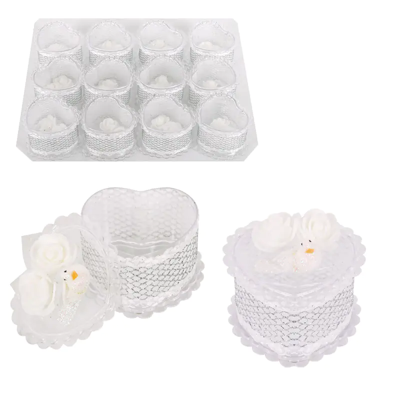 Подаръчна кутийка сърце Бижутерка