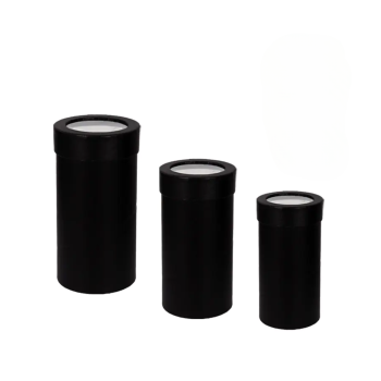 Подаръчна кутия Цилиндър 3 в 1 в черно