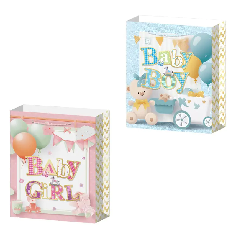 Подаръчна торбичка Baby Girl и Baby Boy